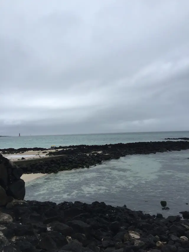 济州岛黑礁海岸