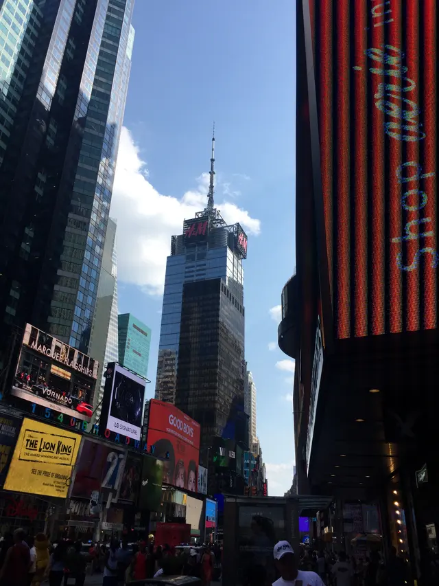 纽约时报广场高楼