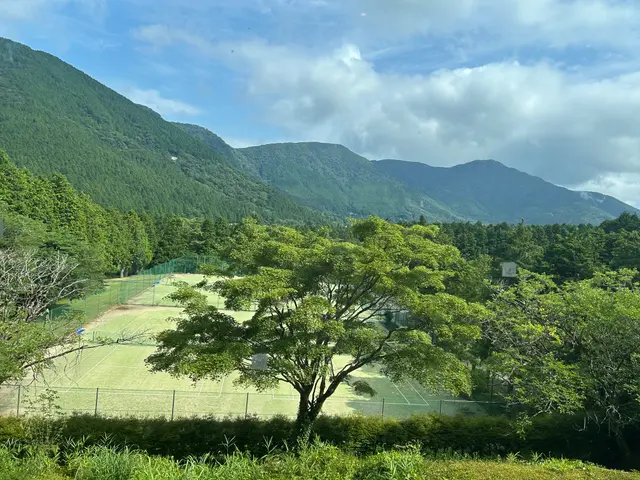 箱根山间球场