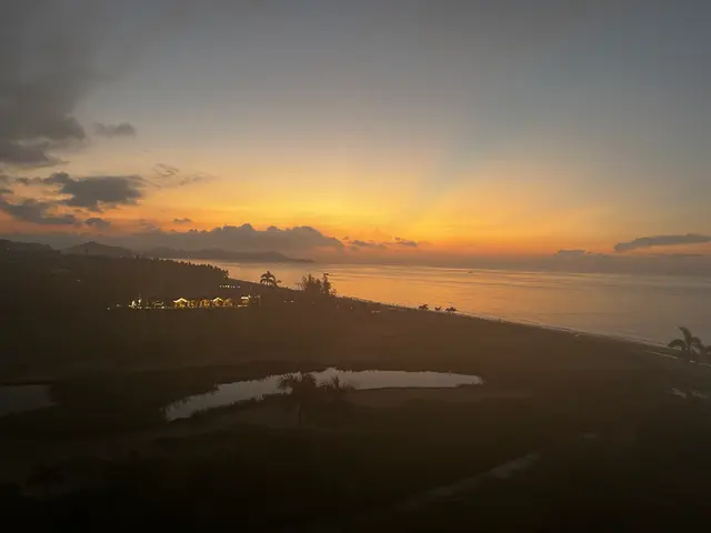 海陵岛海岸曙光