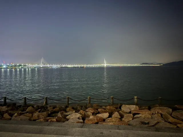 深圳湾夜色海岸