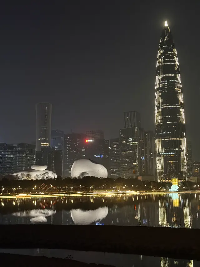 深圳湾夜景