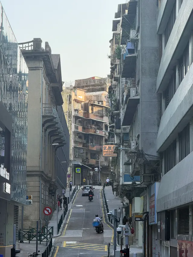 澳门旧城的斜巷